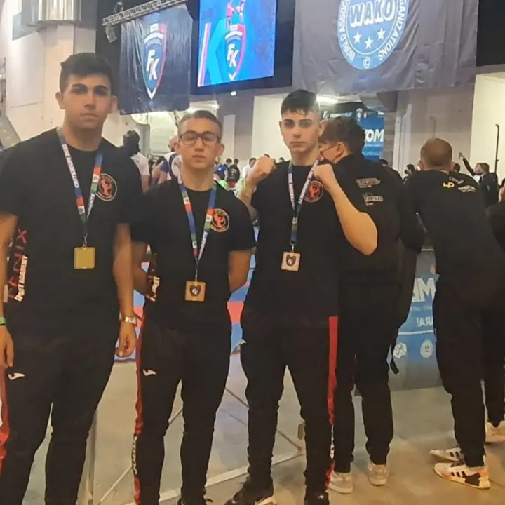 Tre atleti dell' A.S.D. Fenix Sport Academy di Vibo ai campionati di Jesolo