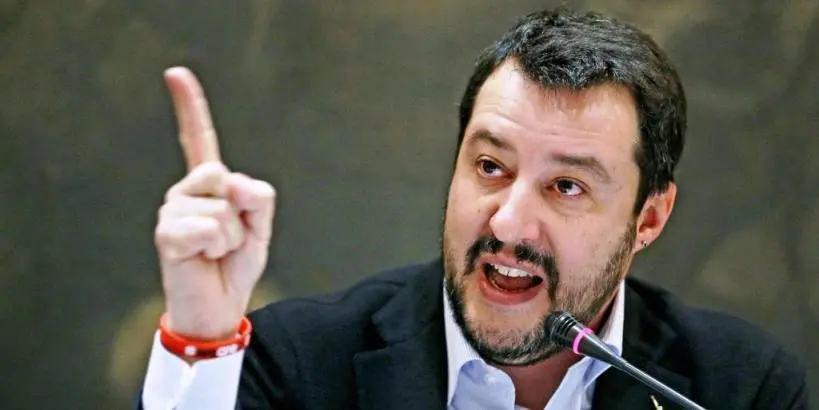 Il segretario federale della Lega Nord, Matteo Salvini, in una immagine del 19 dicembre 2014. ANSA/ALESSANDRO DI MEO