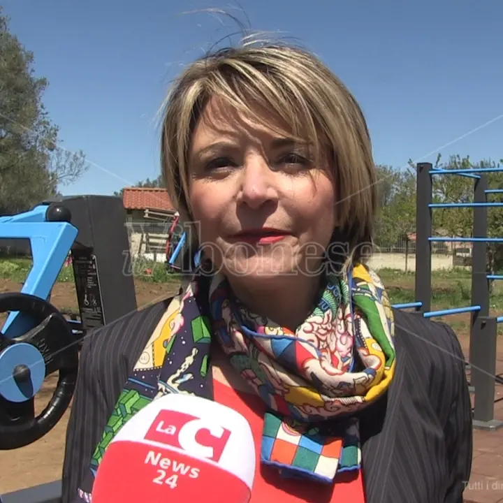 Inaugurata a Vibo Valentia la palestra «inclusiva» all'aperto - Video