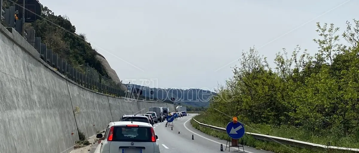 Lunghe code e disagi in autostrada tra Pizzo e Sant'Onofrio in direzione sud