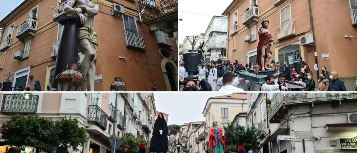 I riti della Pasqua, a Vibo torna la suggestiva processione delle vare - Foto