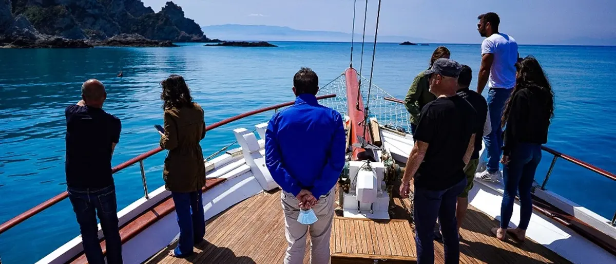 Tropea-Capo Vaticano a bordo di un caicco: emozioni al Tropea Experience