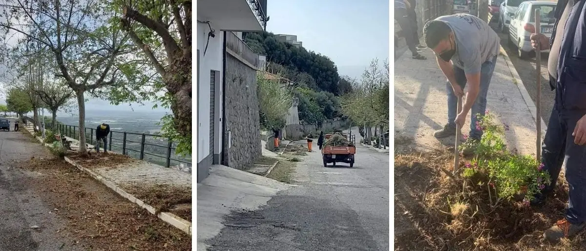 Nicotera si prepara all’estate, pulite strade e aree verdi grazie ai volontari comunali