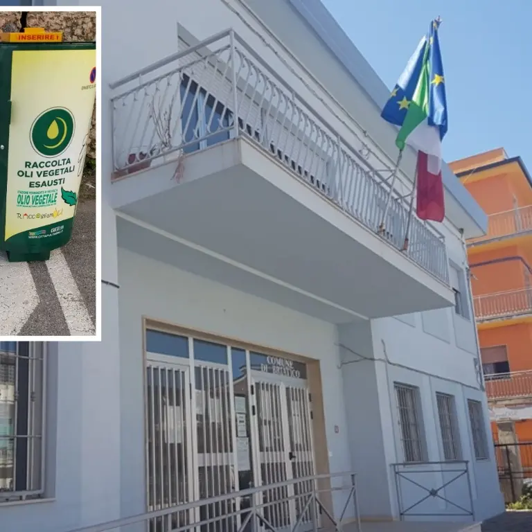 Rifiuti, a Briatico installati contenitori per la raccolta dell’olio esausto