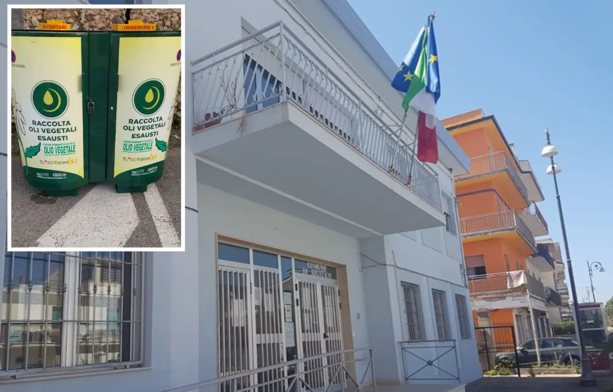 Rifiuti, a Briatico installati contenitori per la raccolta dell’olio esausto