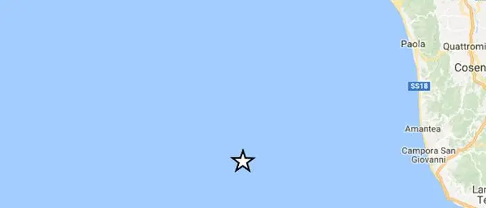 Terremoto, nuova serie di scosse lungo le coste vibonesi