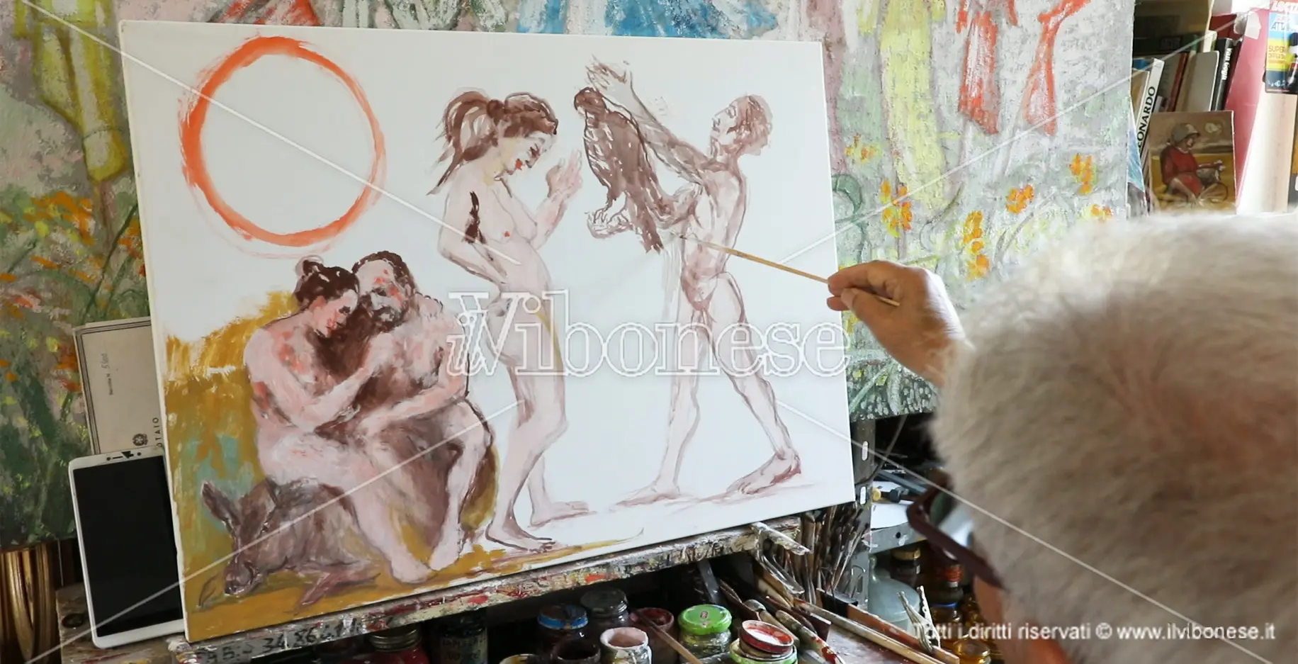 Reginaldo D'Agostino e quel mondo contadino al centro della sua arte - Video