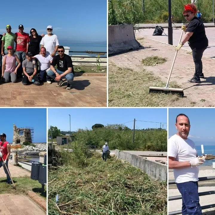 Briatico, per il restyling di piazzale Marina in campo amministratori e volontari
