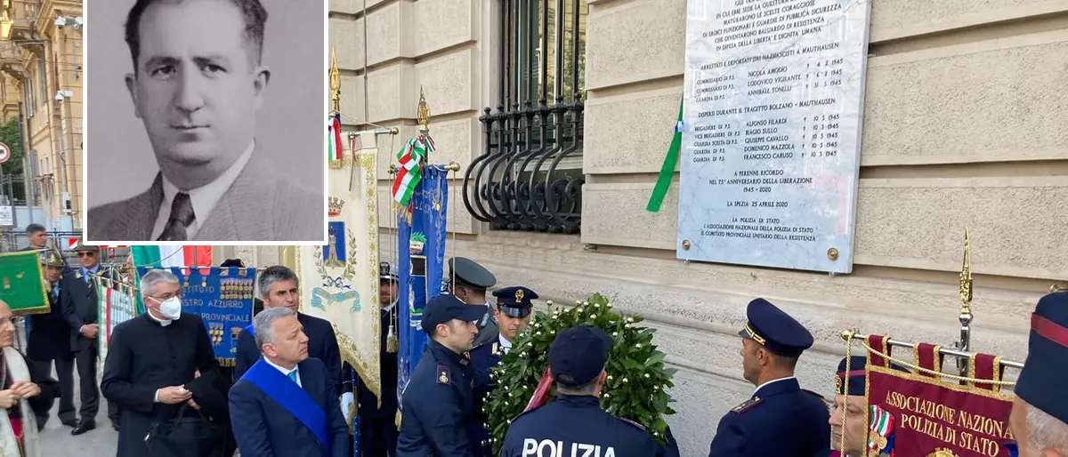 A La Spezia ricordato il commissario di polizia di Pizzo morto nel lager di Mauthausen