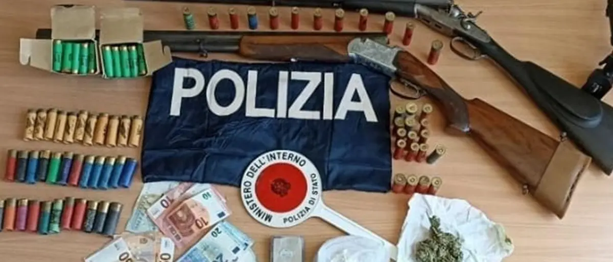 Armi e droga a Serra San Bruno: un arresto ad opera della polizia