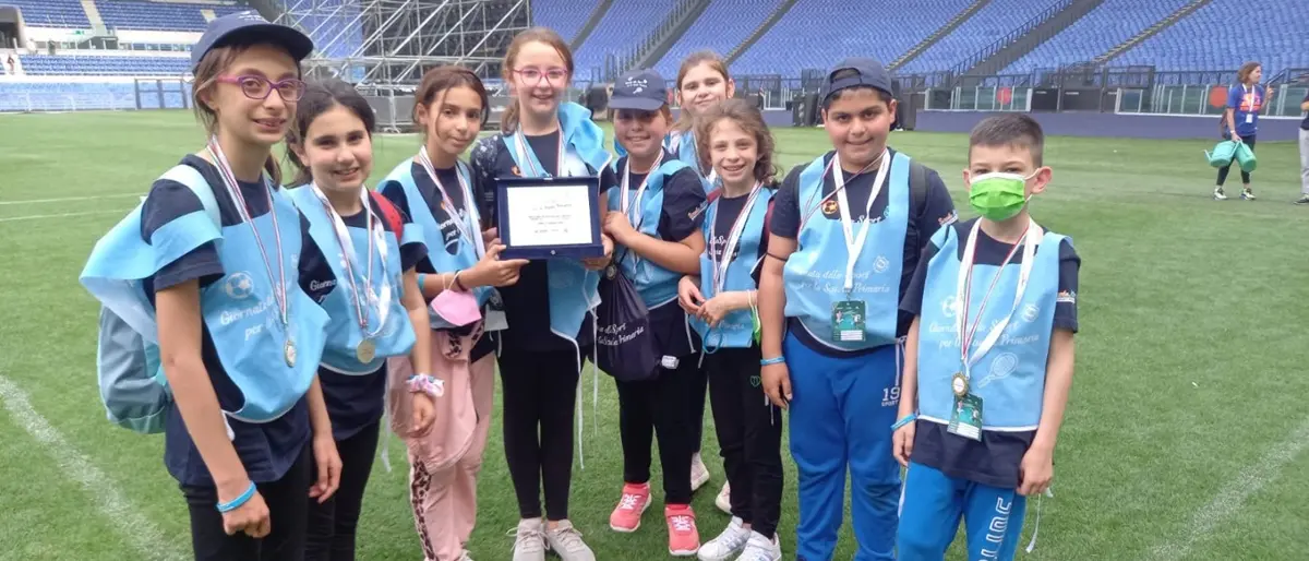 La scuola di Maierato vince un progetto nazionale e vola allo stadio Olimpico di Roma - Foto
