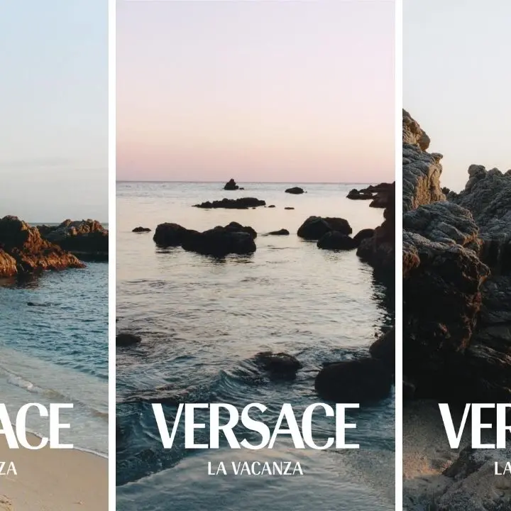 Versace punta su Capo Vaticano: la nuova campagna pubblicitaria girata a Grotticelle