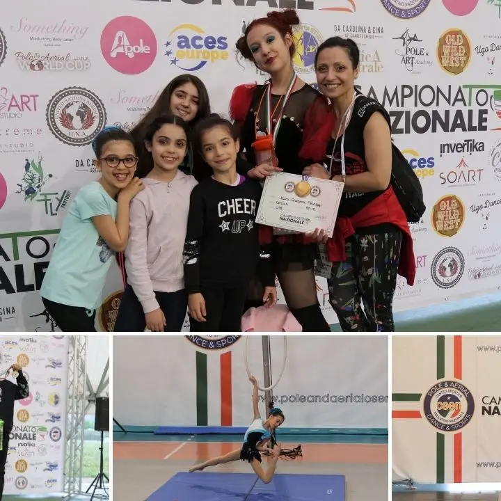 Danza aerea, trionfo della Asd New Let’s Dance di Vibo al Campionato nazionale -Foto