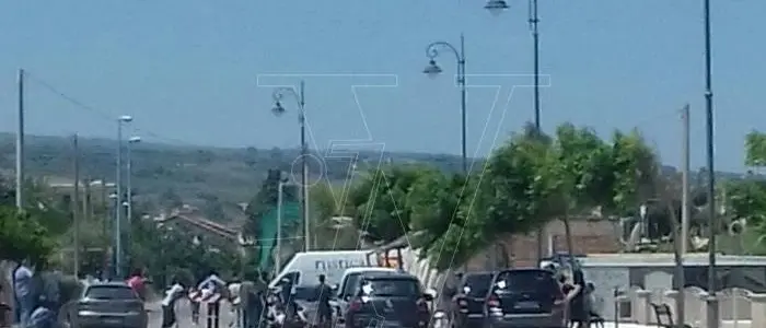 Protesta migranti: a Bivona bloccata una strada