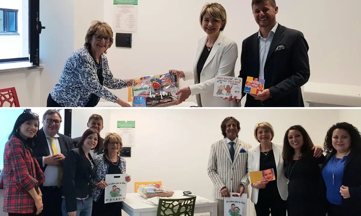 Vibo, il Comune dona libri per la stanza nursery collocata nel nuovo Tribunale