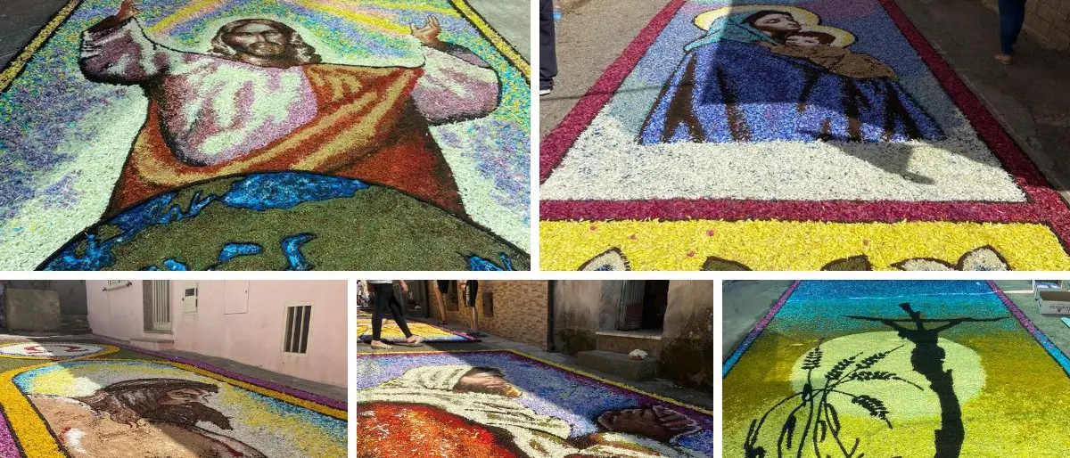 Arte e fede, per il Corpus domini a Potenzoni torna la storica Infiorata – Foto