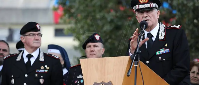 “Consegna della bandiera di guerra” al Battaglione carabinieri Calabria, a Vibo arriva Del Sette