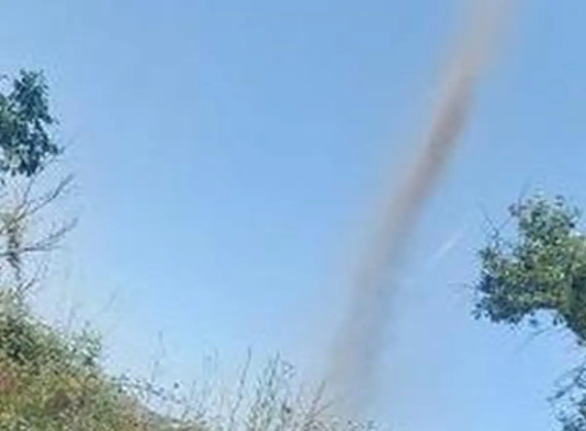 Tromba d'aria tra le colline dell'altopiano di Monte Poro - Video