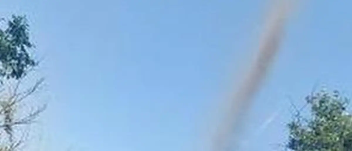 Tromba d'aria tra le colline dell'altopiano di Monte Poro - Video