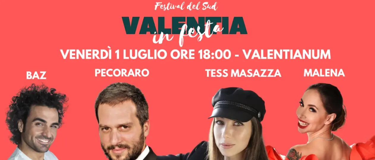 Al via Valentia in festival: la kermesse itinerante alla sua quinta edizione