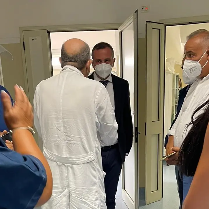 Tropea, sopralluogo in ospedale del consigliere Mammoliti e del commissario Asp Giuliano