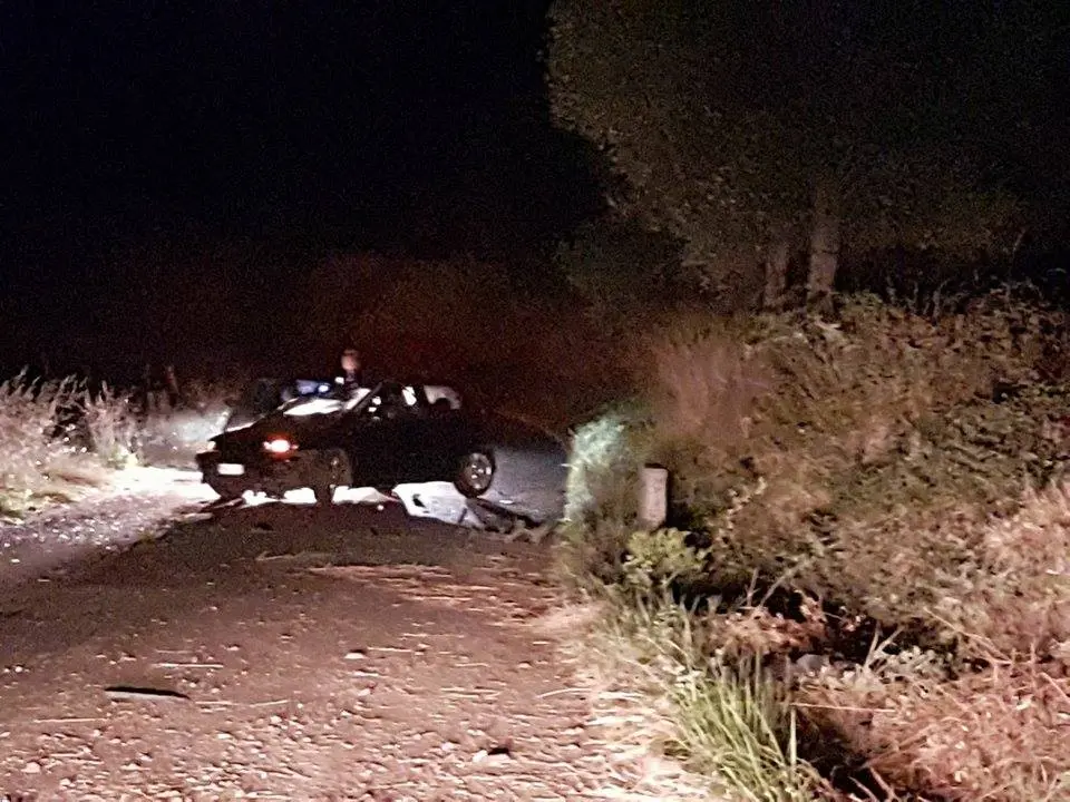Incidente stradale alle porte di Favelloni, ferito un giovane (FOTO)