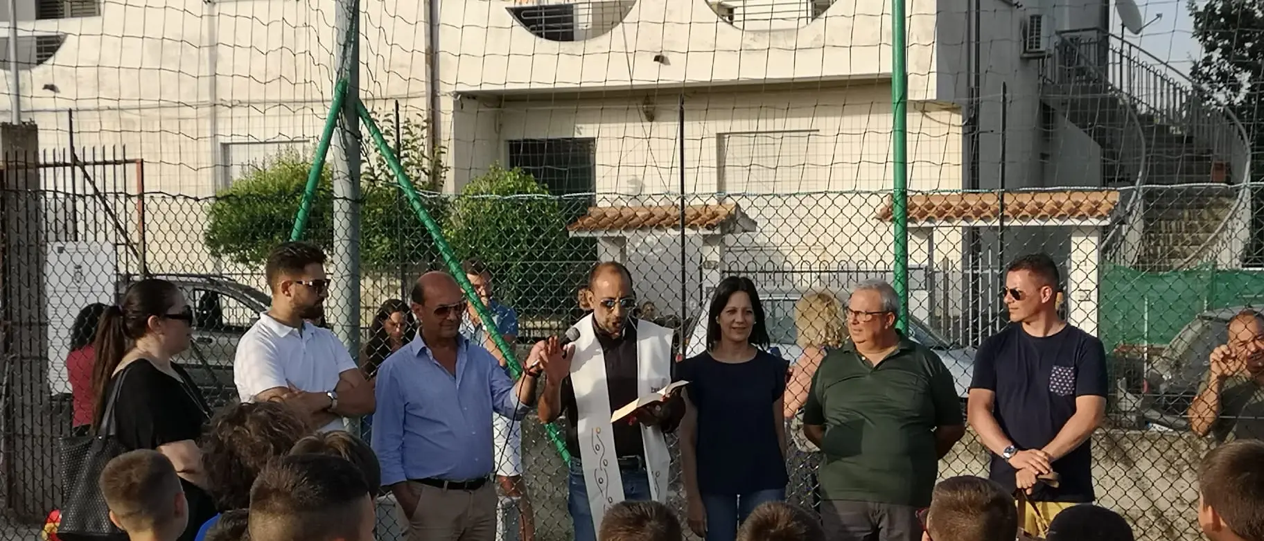 Mileto, a Comparni il nuovo campo di calcetto riconsegnato alla cittadinanza