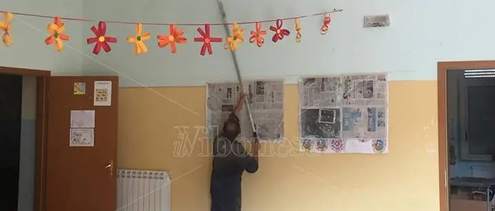 Jonadi, manutenzione straordinaria per l’avvio dell’anno scolastico