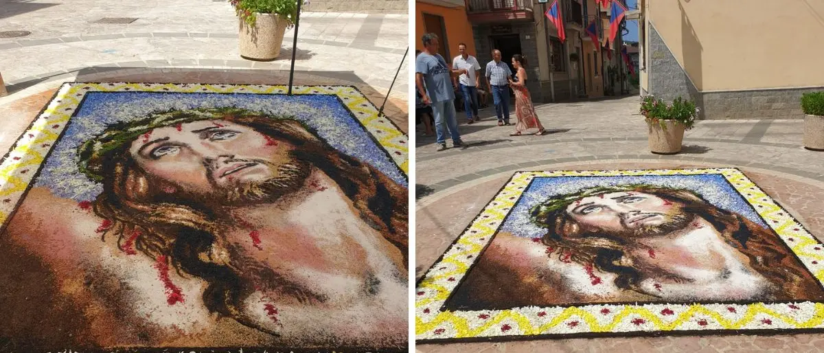 L’Infiorata e il borgo di Potenzoni in tv: al via le riprese della trasmissione Camper
