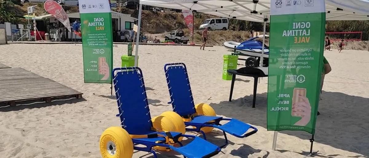 Sedie job per disabili nelle spiagge di Parghelia