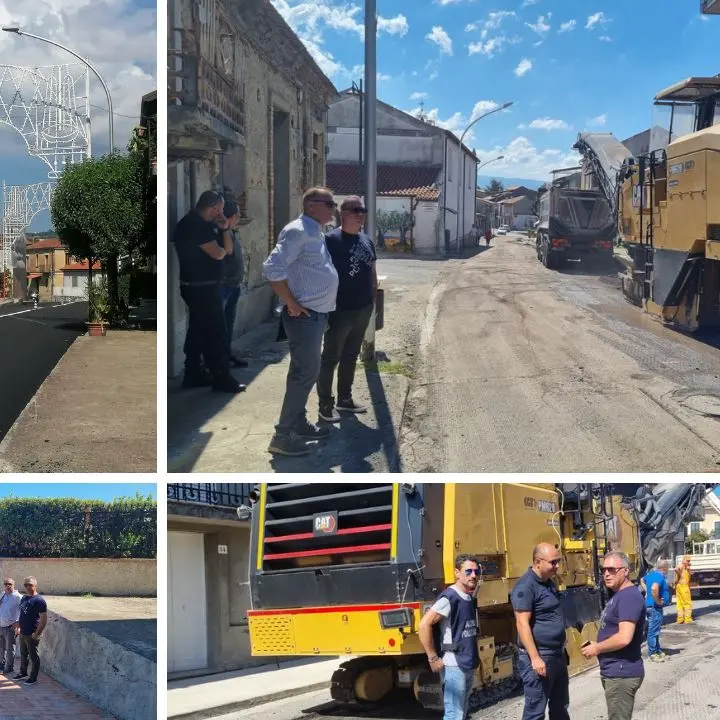 Paravati, ultimati i lavori sul tratto di strada provinciale che conduce alla Villa della gioia