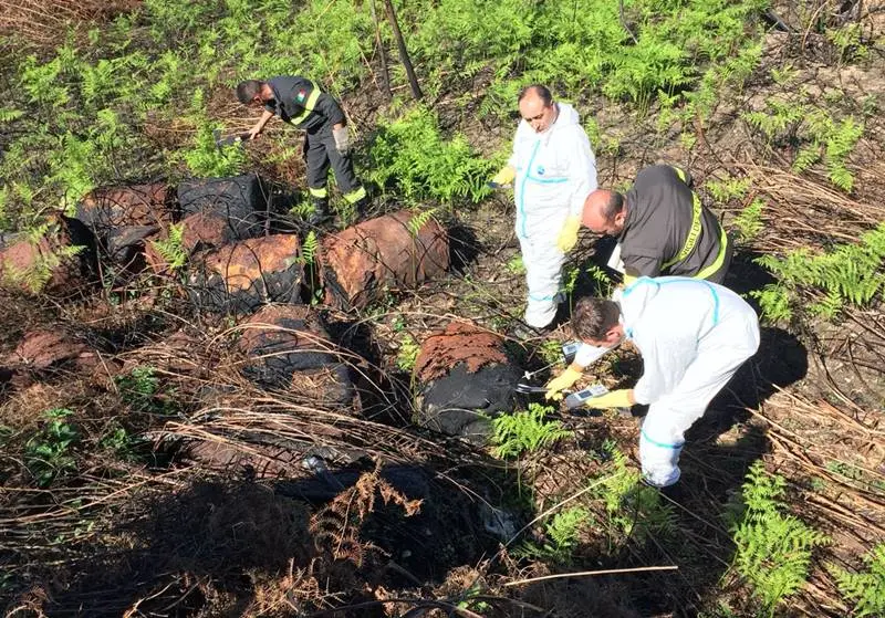 Fusti con rifiuti sospetti ritrovati nelle Serre vibonesi