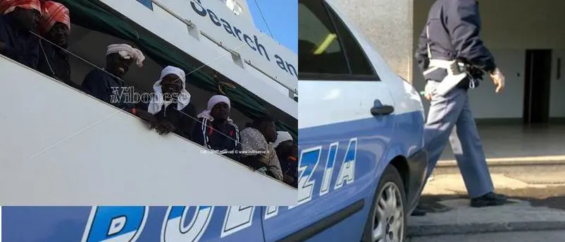 Sbarco migranti a Vibo Marina, il Sap: “Ricezione in strutture fatiscenti e sporche”