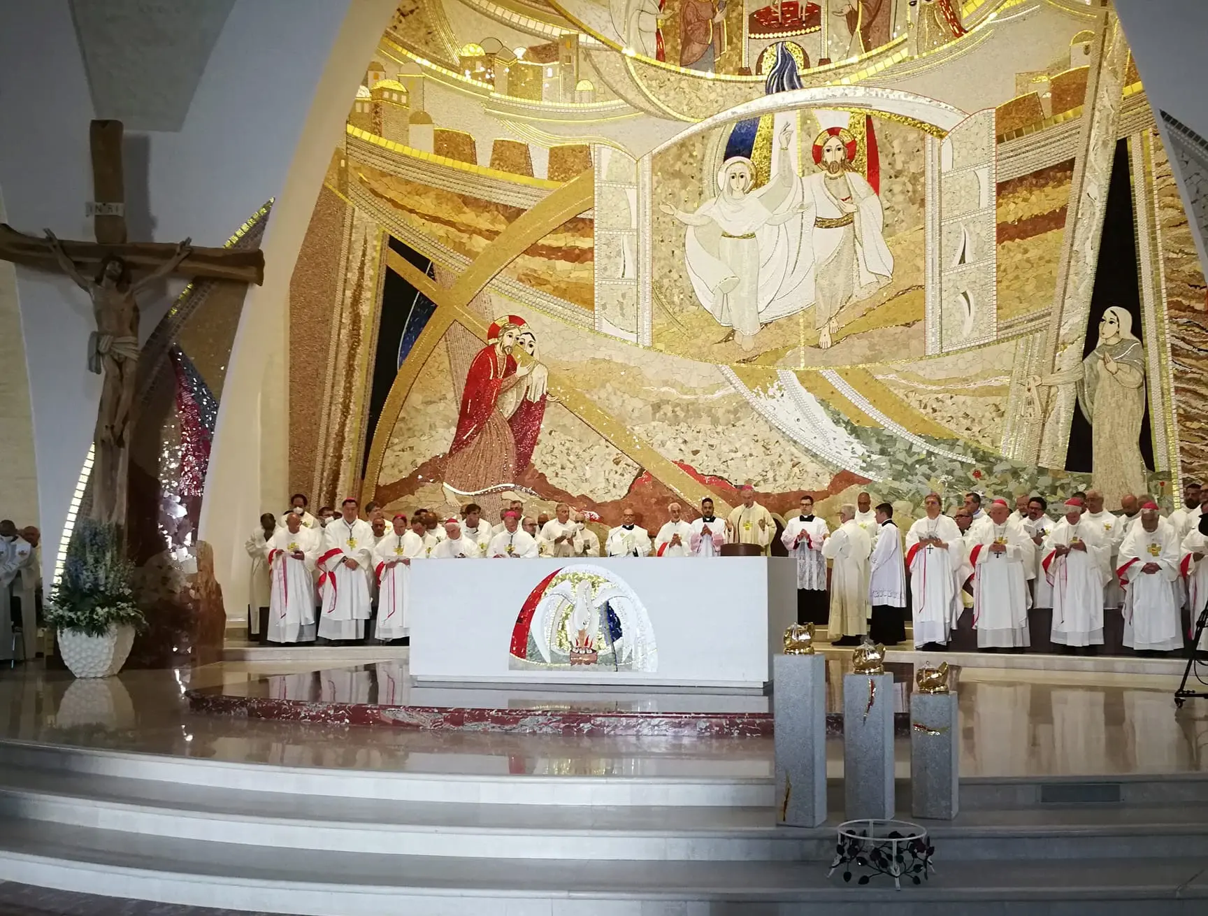 Apertura chiesa di Natuzza Evolo, il sindaco: «Saremo fedeli al suo messaggio d’amore»