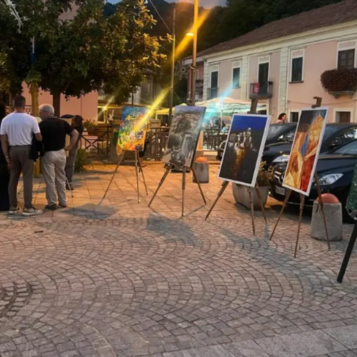 Arte, a Polia l’estemporanea di pittura incanta i visitatori