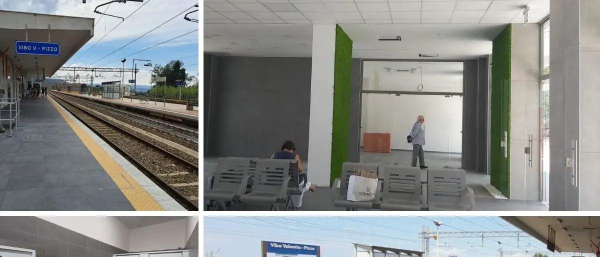 Completati i primi lavori di riqualificazione della stazione di Vibo-Pizzo