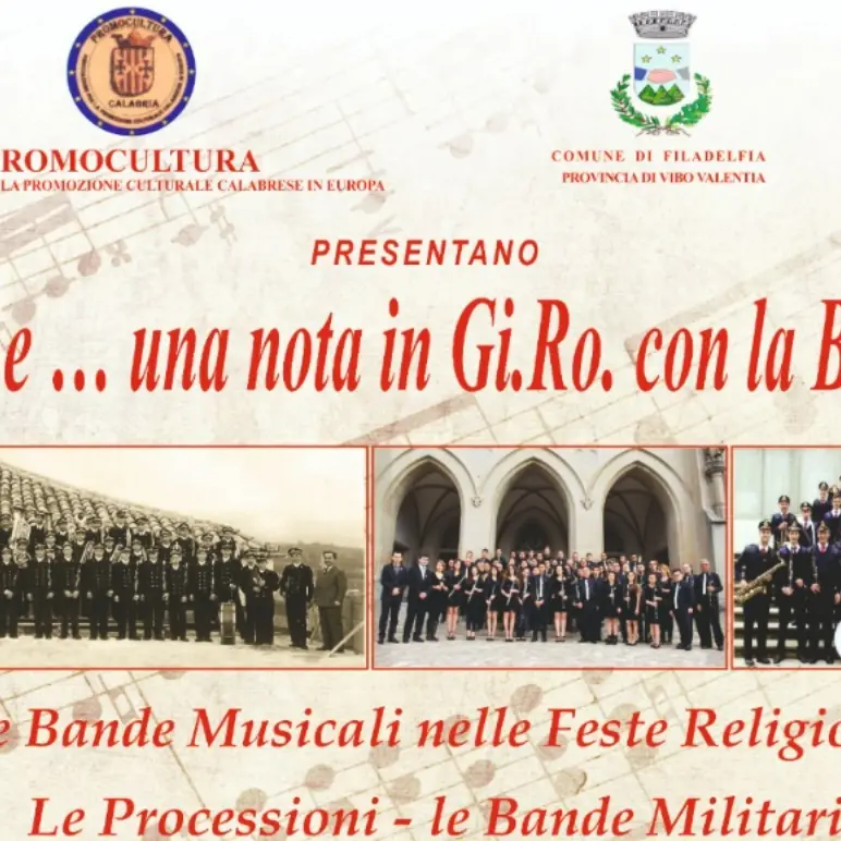 Mille e una nota, a Filadelfia una mostra per valorizzare la storia delle bande musicali