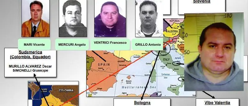 Narcotraffico internazionale: dieci condanne per il gruppo del vibonese Ventrici