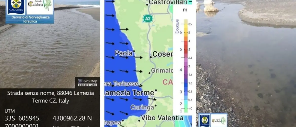 Mare sporco, la Regione tranquillizza: «Non è fogna, la colpa è della pioggia»