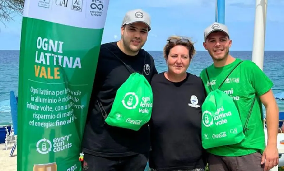 Ogni lattina Vale, conclusa a Vibo Marina la campagna promossa da Parchi Marini e Cial