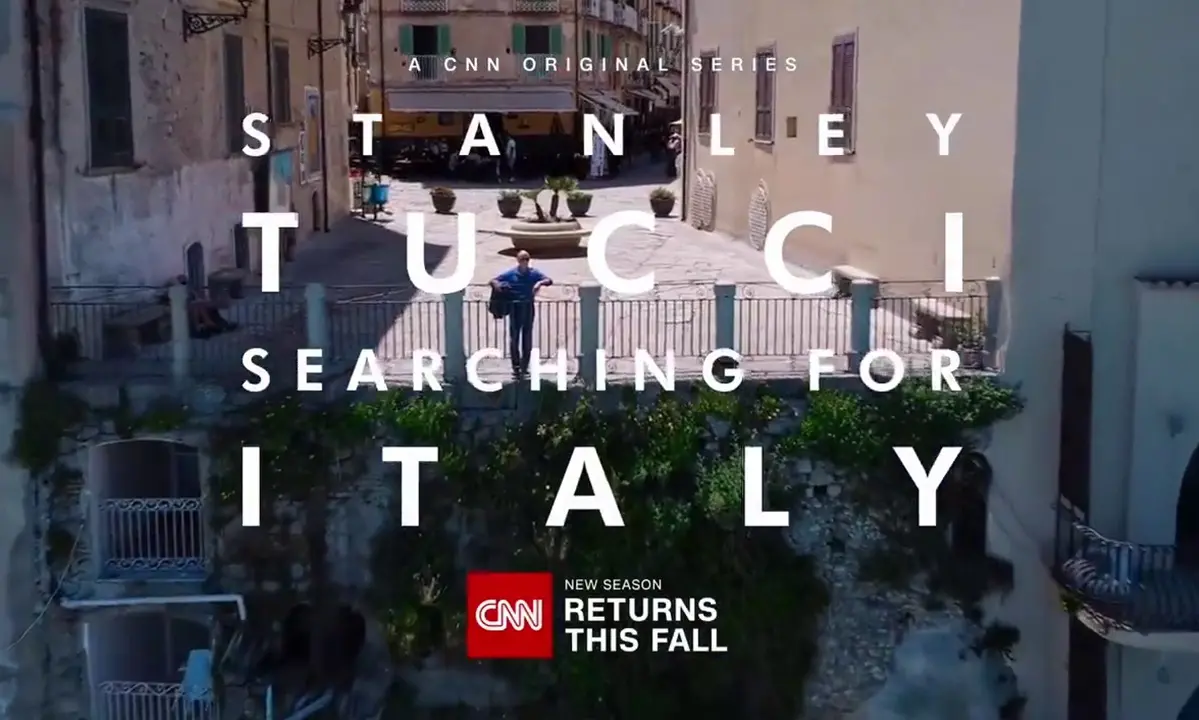 La Cnn sceglie l'affaccio dei sospiri di Tropea per lanciare la nuova serie di Tucci