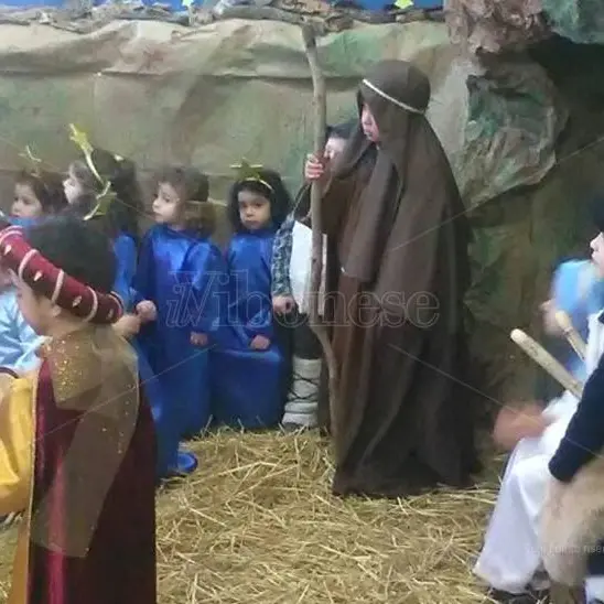 A Tropea il presepe vivente con i piccoli alunni della scuola primaria