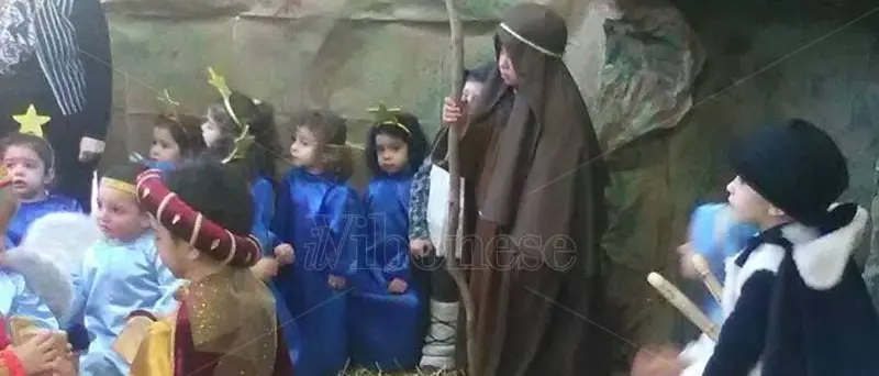 A Tropea il presepe vivente con i piccoli alunni della scuola primaria