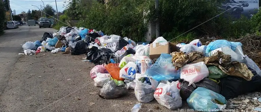 Mini discariche in pieno centro abitato a Vibo, i residenti protestano: «Situazione esasperante»