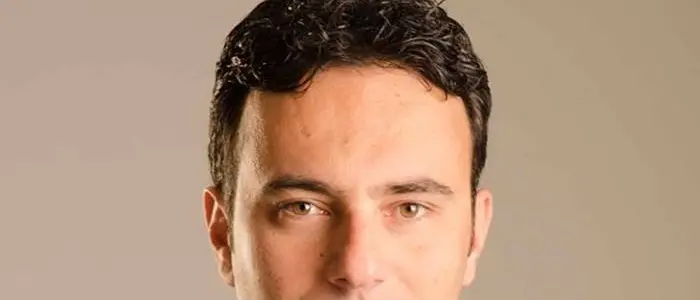 Il vibonese Fausto De Angelis (Lega) verso l'ingresso a Palazzo Madama