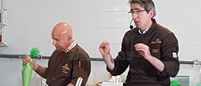 Soriano, a scuola di cioccolato con il maestro Edouard Bechoux (VIDEO)