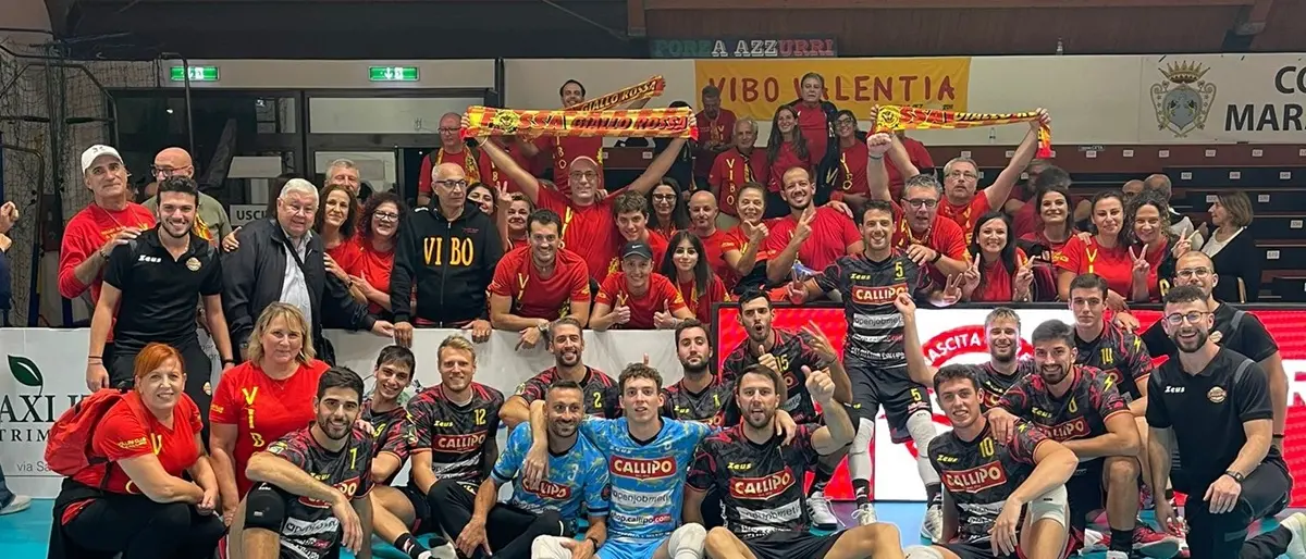 Volley, la Tonno Callipo inizia la stagione con una vittoria in casa dei lucani di Lagonegro