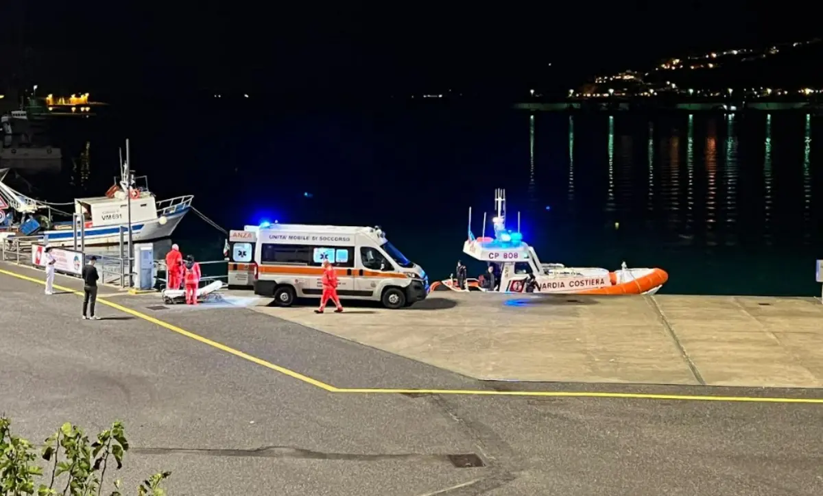 Vibo, turista soccorsa su nave da crociera e trasferita in ospedale