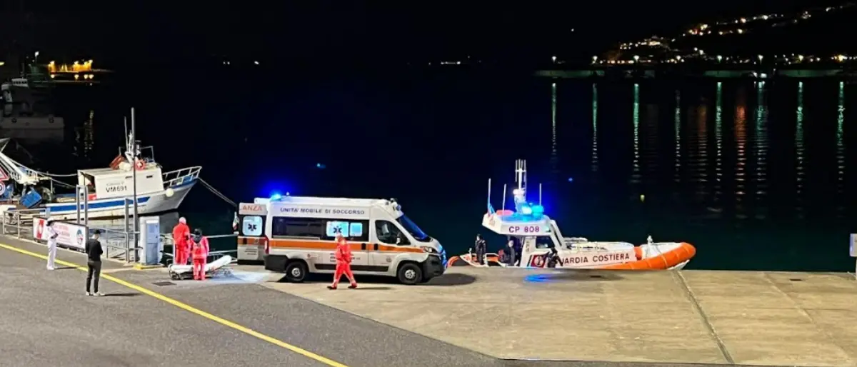 Vibo, turista soccorsa su nave da crociera e trasferita in ospedale