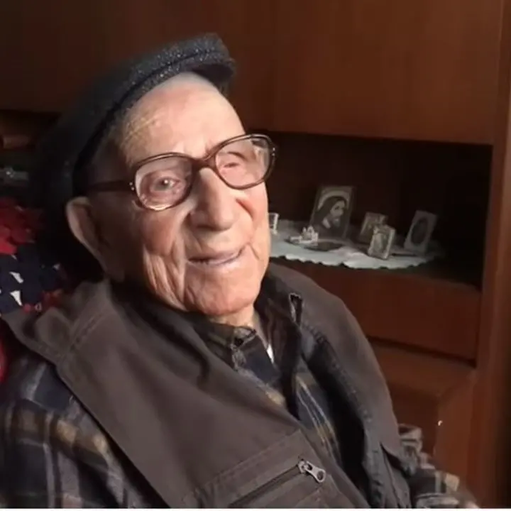 Simbario, Vincenzo Nardi ha compiuto 110 anni: è il più longevo della Calabria - Video